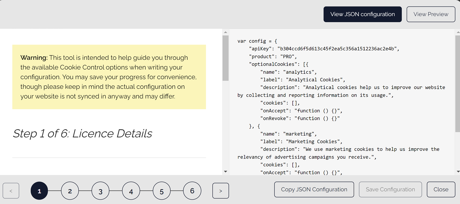 code view